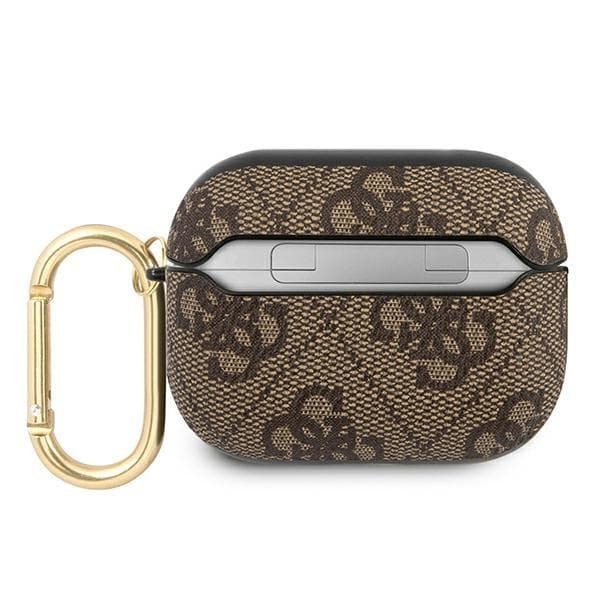 Guess Script Metall Collection Skal AirPods Pro - Brun