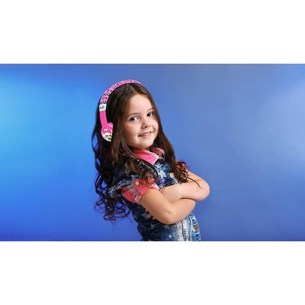 LOL Hörlurar Junior On-Ear 85dB Surprise - Rosa