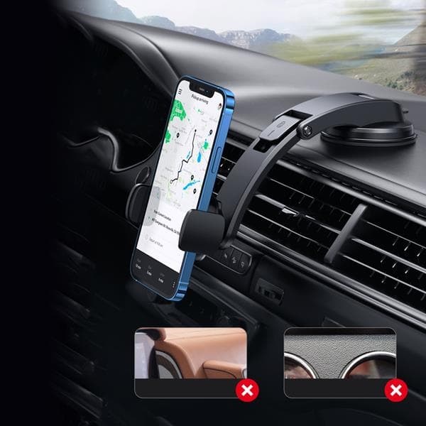 Ugreen Sugkopp Biltelefonhållare För Cockpit - Svart