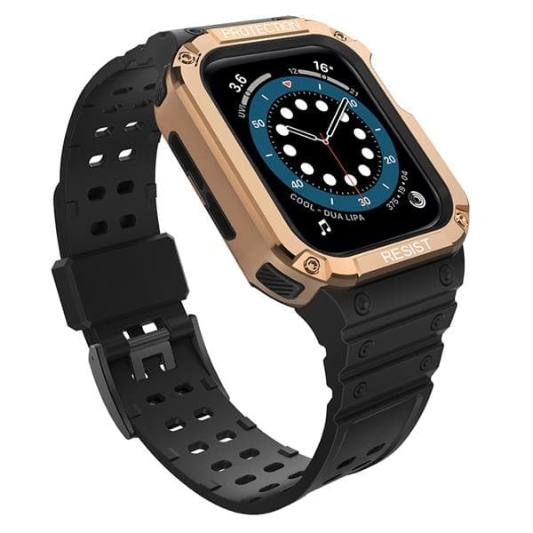 Armband kompatibelt med Apple Watch 4/5/6/7/SE (40/41/38mm) Svart