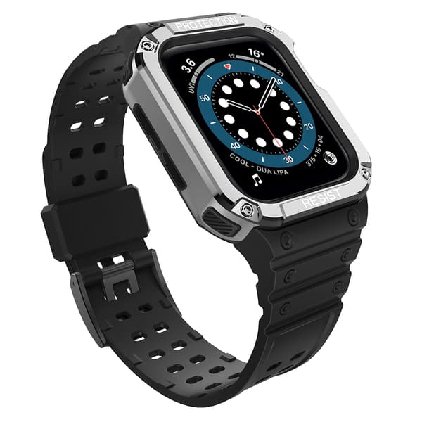 Armband kompatibelt med Apple Watch 4/5/6/7/SE (40/41/38mm) Svart