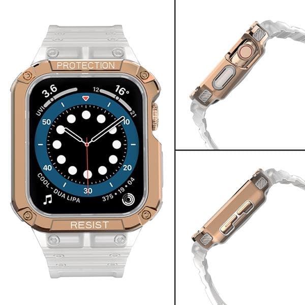 Armband kompatibelt med Apple Watch 4/5/6/7/SE (42/44/45mm) Rosa
