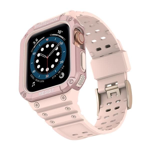 Armband kompatibelt med Apple Watch 4/5/6/7/SE (42/44/45mm) Rosa