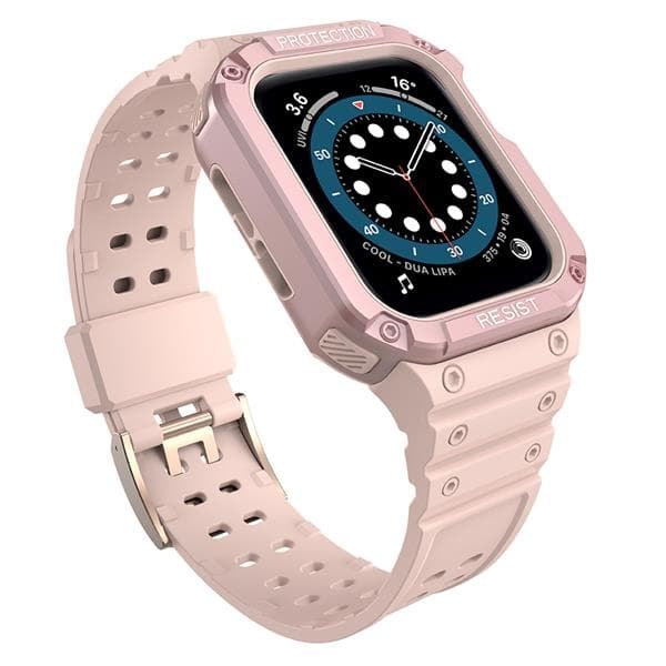 Armband kompatibelt med Apple Watch 4/5/6/7/SE (42/44/45mm) Rosa