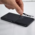 Miniatyrbild 7 av 8: 3D Edge Nano Flexi Härdat glas Galaxy S21 Plus 5G - Svart