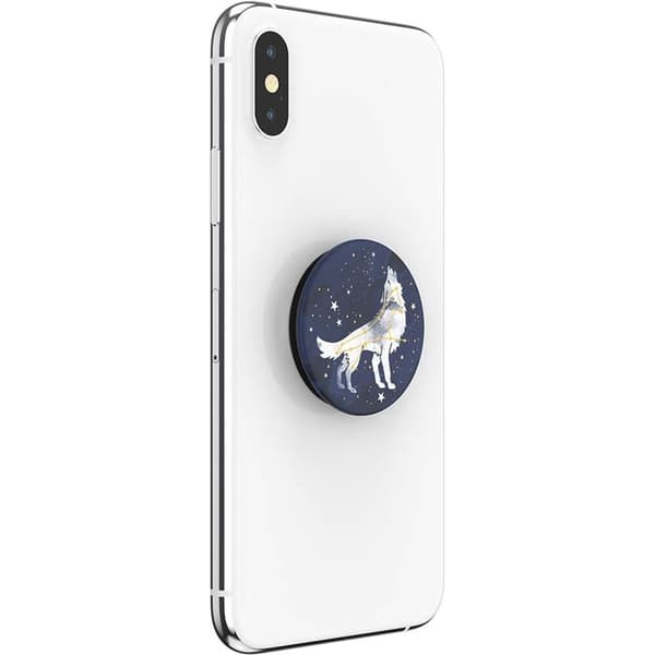 POPSOCKETS Sirius Wolf Avtagbart Grip med Ställfunktion