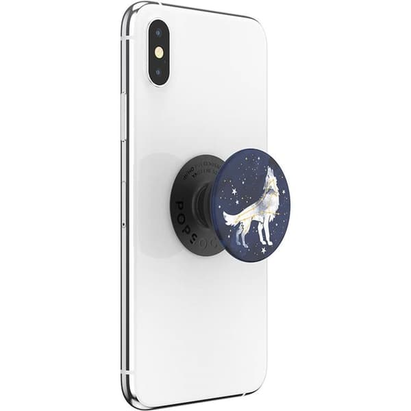 POPSOCKETS Sirius Wolf Avtagbart Grip med Ställfunktion