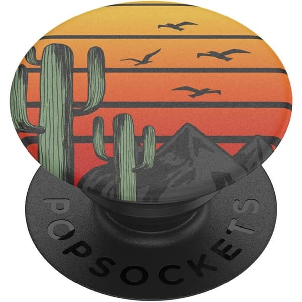 POPSOCKETS Saguaro Sunset Avtagbart Grip med Ställfunktion