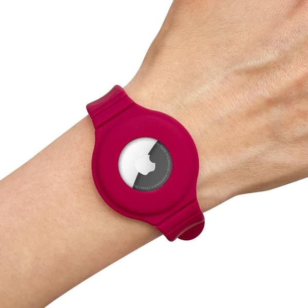 Silicone Flexible Wrist Band Apple AirTag - Grön