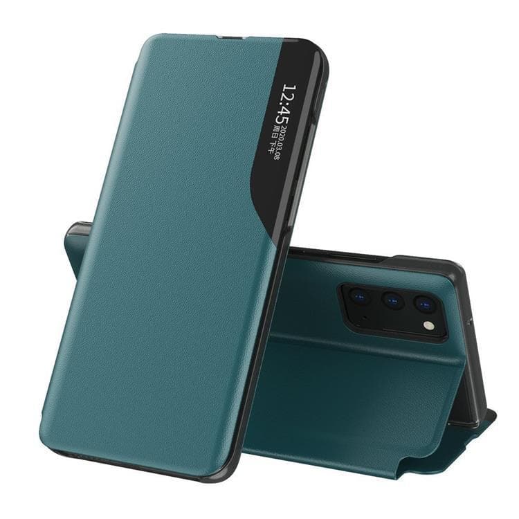 Eco Leather View Fodral Galaxy M51 - Grön