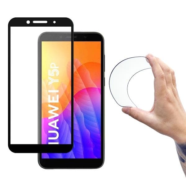 Wozinsky Härdat glas Huawei Y5p - Svart