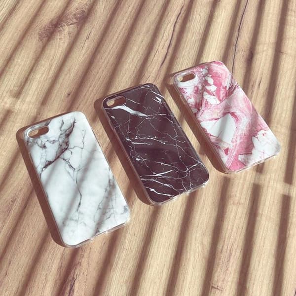 Wozinsky Marble Skal Xiaomi Mi Note 10 Lite - Rosa