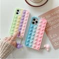Miniatyrbild 5 av 7: Panda Pop it Fidget Multicolor Skal till iPhone 13 Pro - Lila