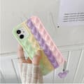 Miniatyrbild 2 av 7: Panda Pop it Fidget Multicolor Skal till iPhone 13 Pro - Lila