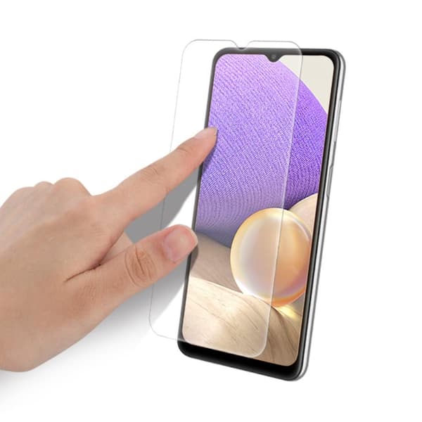 Härdat Glas Skärmskydd Samsung Galaxy A03s Skärmskydd - Clear