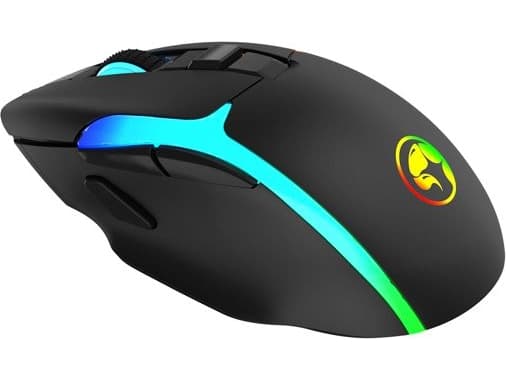 Marvo Marvo mouse Mouse M729W, 4800DPI, 2.4 [GHz], optical, 7K, wireless, black, 1 pc built-in battery, for gaming, illuminated