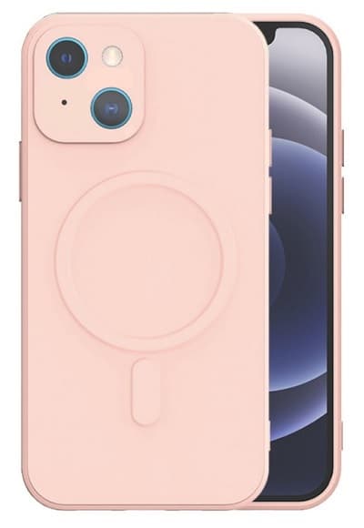 iPhone 13 Mini Skal Beige Magsafekompatibelt Silikon