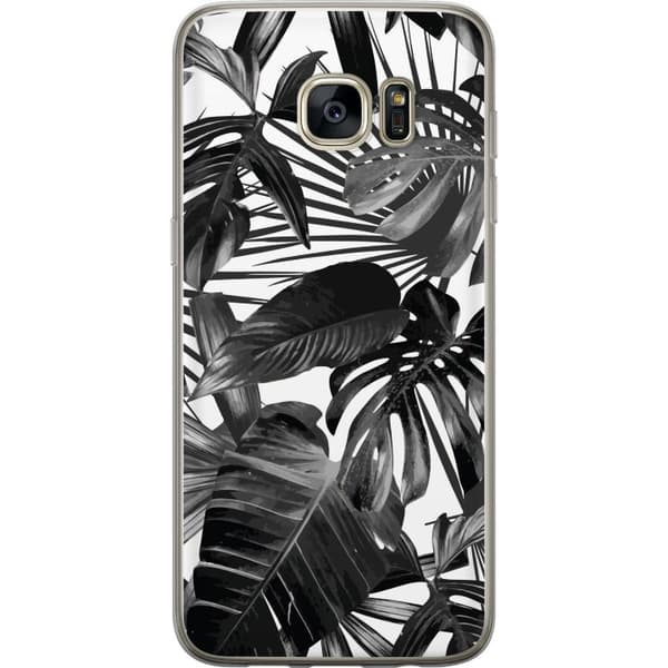Samsung Galaxy S7 edge Genomskinligt Skal Löv