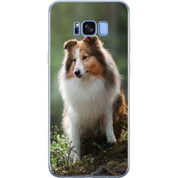Samsung Galaxy S8 Genomskinligt Skal Hund
