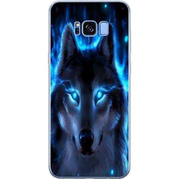 Samsung Galaxy S8 Genomskinligt Skal Varg