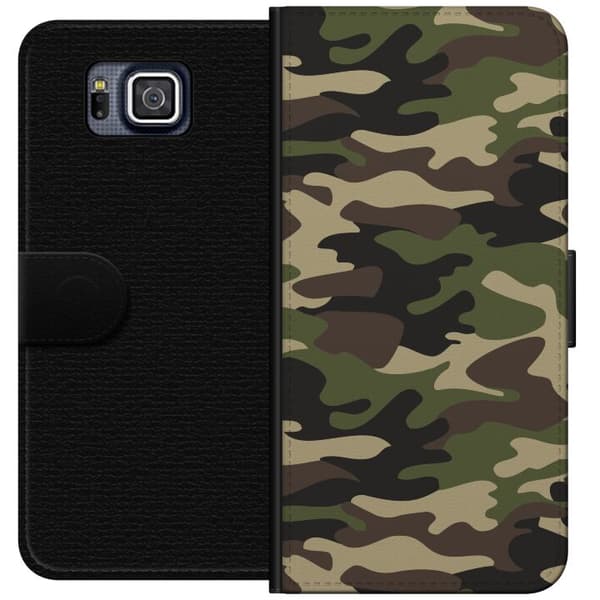 Samsung Galaxy Alpha Lommeboketui Militær