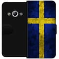 Miniatyrbilde 1 av 3: Samsung Galaxy Xcover 3 Lommeboketui Sverige Flag