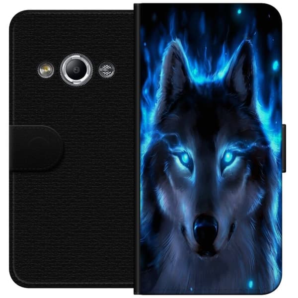 Samsung Galaxy Xcover 3 Lommeboketui Ulvehund