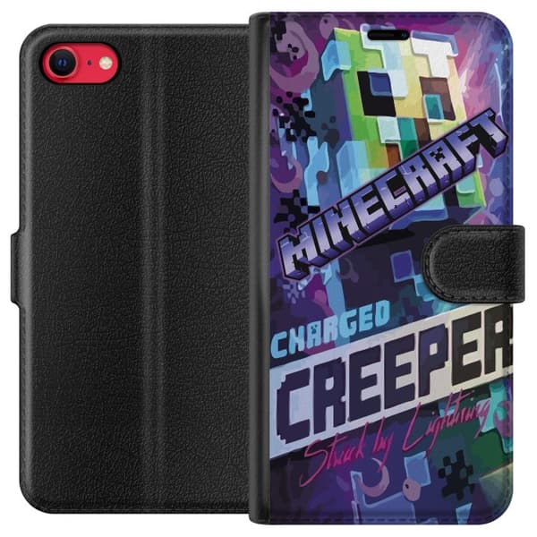 Apple iPhone 7 Tegnebogsetui Minecraft