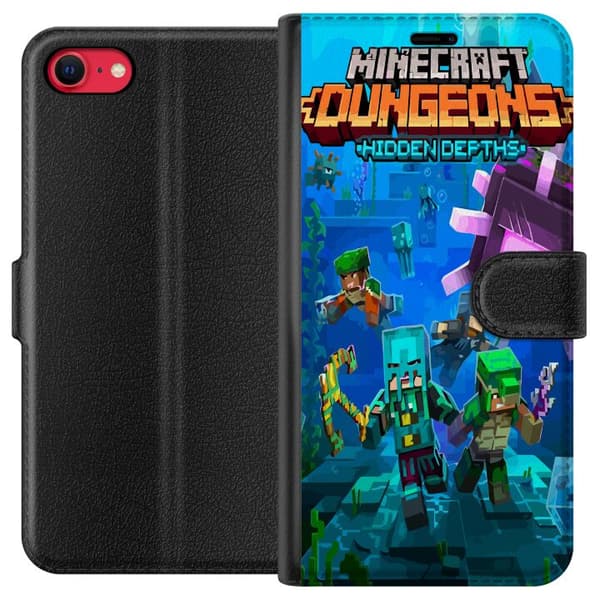 Apple iPhone 8 Tegnebogsetui Minecraft