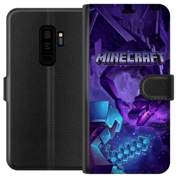 Samsung Galaxy S9+ Lommeboketui Minecraft