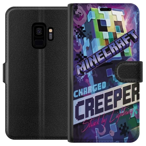 Samsung Galaxy S9 Tegnebogsetui Minecraft