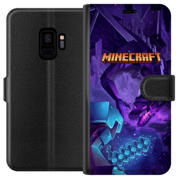 Samsung Galaxy S9 Lommeboketui Minecraft