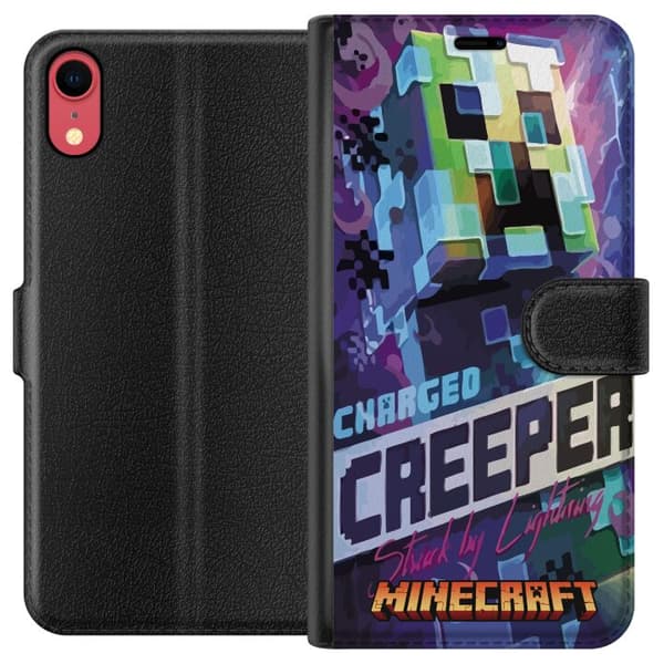 Apple iPhone XR Plånboksfodral Minecraft