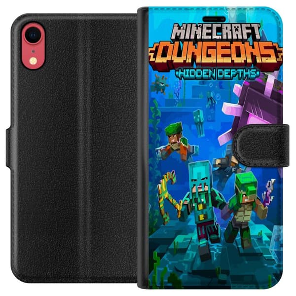 Apple iPhone XR Lompakkokotelo Minecraft