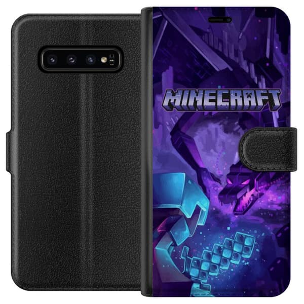 Samsung Galaxy S10 Lommeboketui Minecraft