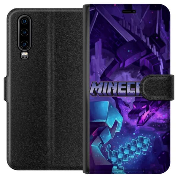 Huawei P30 Lompakkokotelo Minecraft