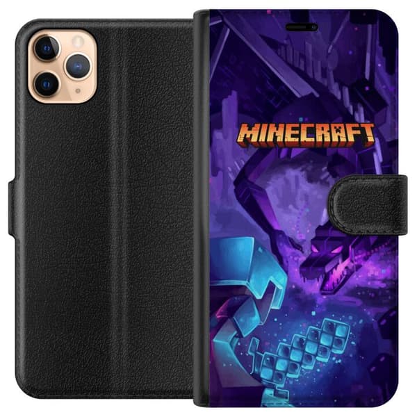 Apple iPhone 11 Pro Max Lommeboketui Minecraft