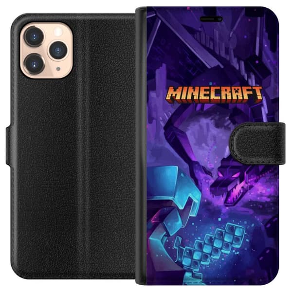 Apple iPhone 11 Pro Lompakkokotelo Minecraft