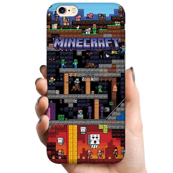 Apple iPhone 6 TPU Matkapuhelimen kuori Minecraft