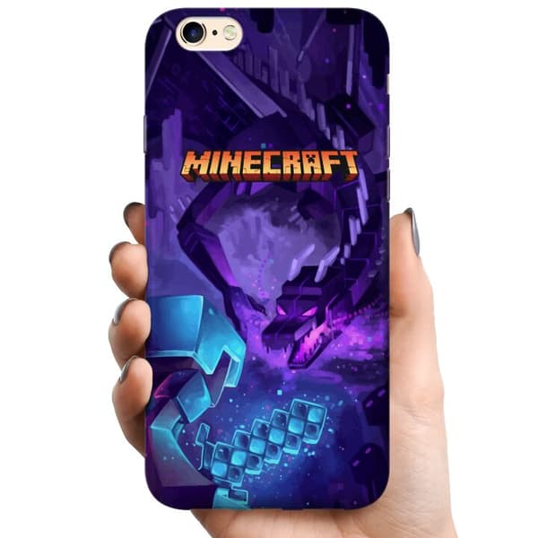 Apple iPhone 6 TPU Mobildeksel Minecraft