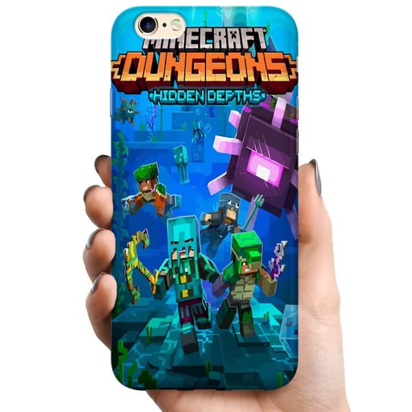 Apple iPhone 6 TPU Mobildeksel Minecraft