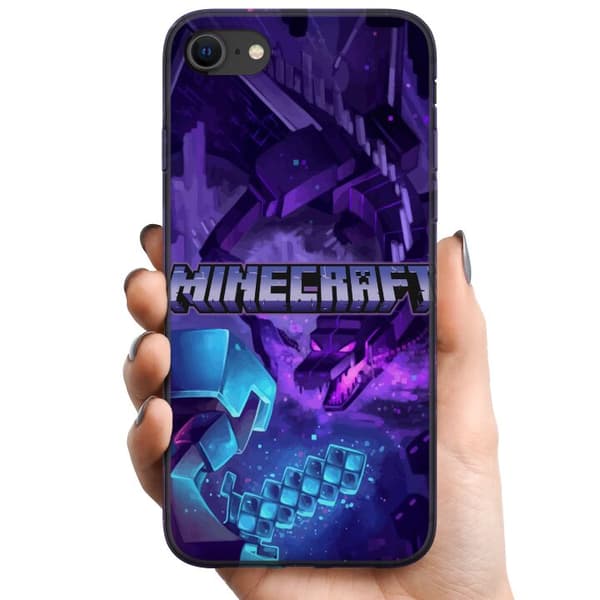 Apple iPhone 8 TPU Mobilcover Minecraft