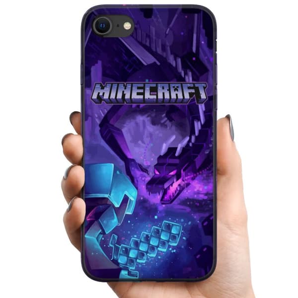 Apple iPhone 8 TPU Mobilcover Minecraft
