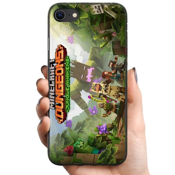 Apple iPhone 8 TPU Mobilcover Minecraft