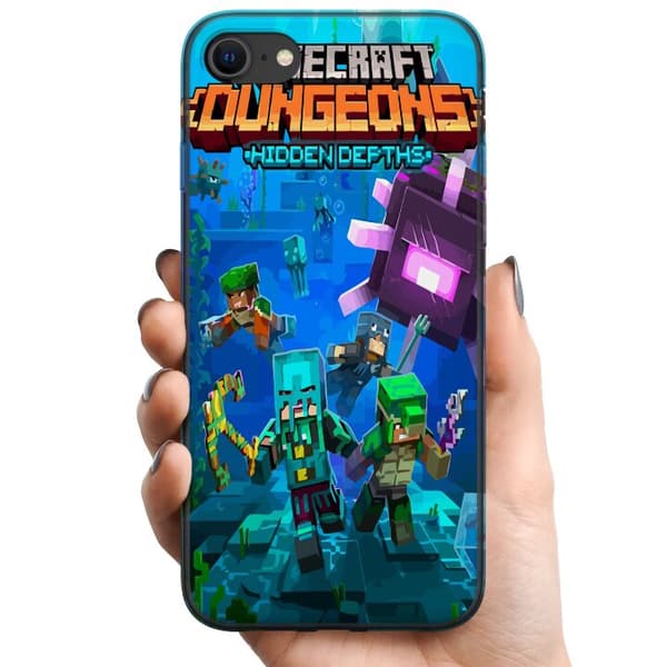 Apple iPhone 8 TPU Mobilcover Minecraft