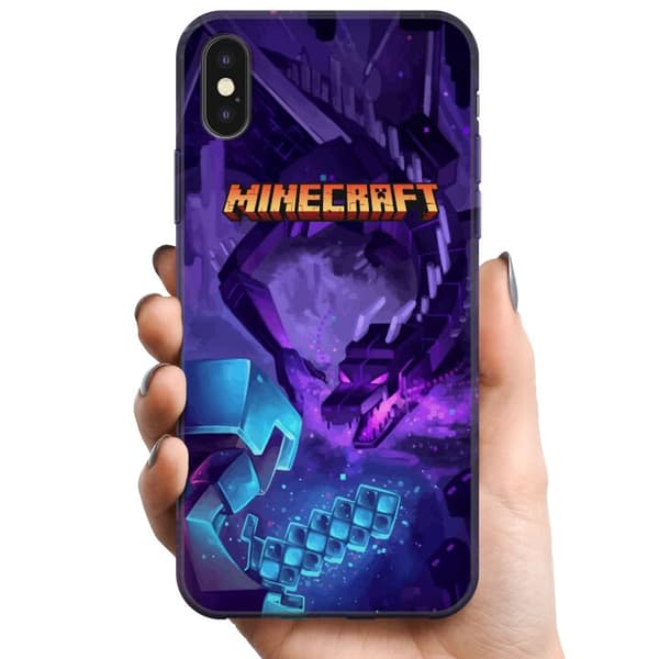 Apple iPhone X TPU Mobildeksel Minecraft