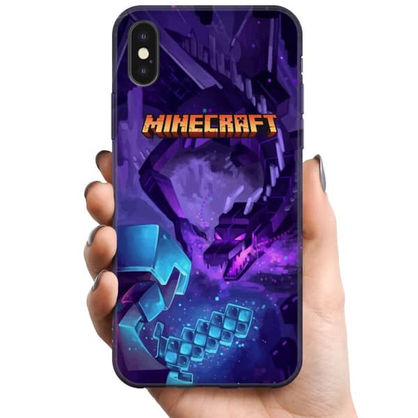 Apple iPhone XS Max TPU Mobilcover Minecraft