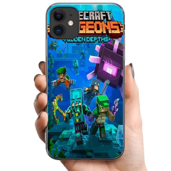 Apple iPhone 11 TPU Mobilcover Minecraft