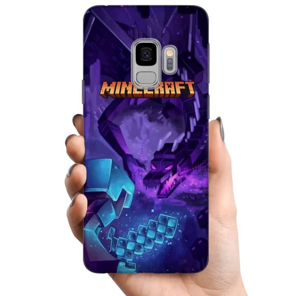Samsung Galaxy S9 TPU Mobilcover Minecraft