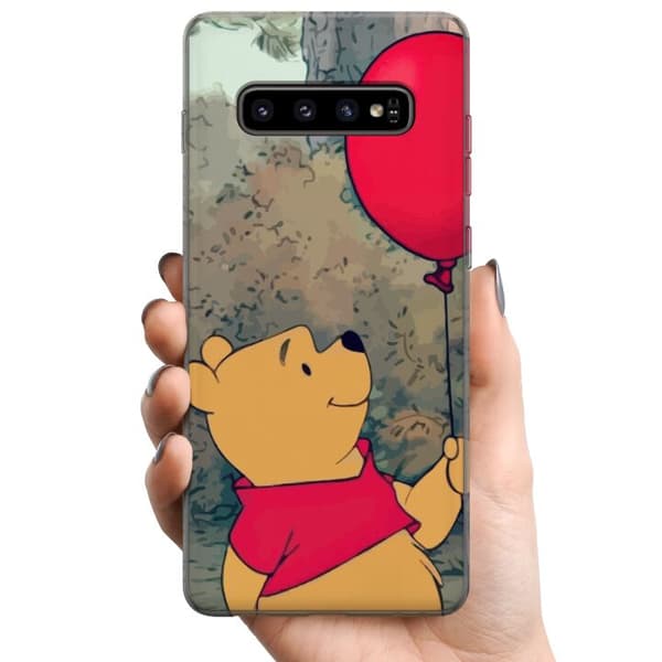Samsung Galaxy S10 TPU Mobildeksel Winnie Puh